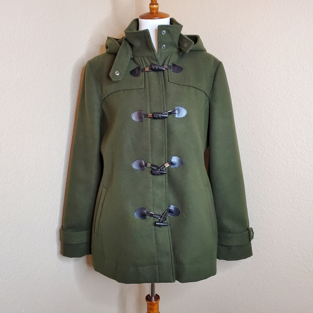 Forest Green Winter Coat